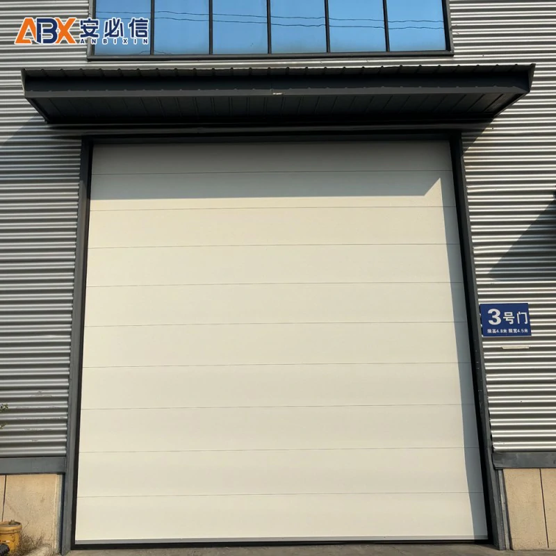 可克达拉铝板滑升门